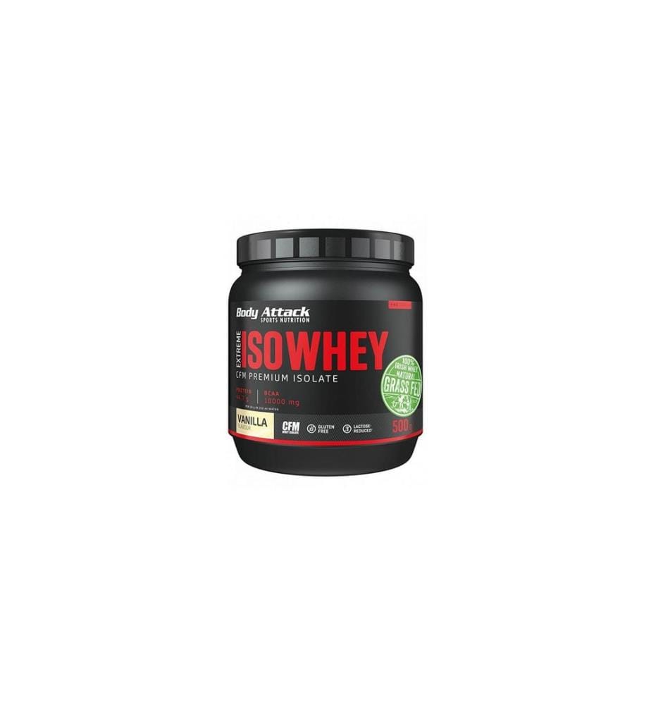 Body Attack - Poudre Extreme Iso Whey Professional vanille 500 g