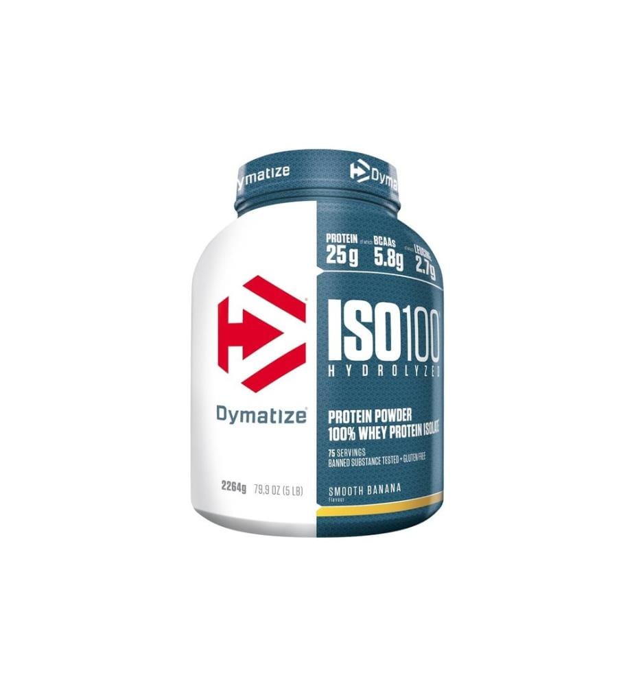 Dymatize - Poudre ISO 100 Hydrolyzed Banane 2264 g
