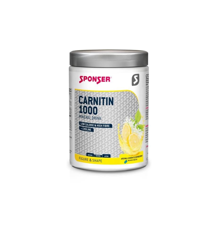 Sponser Poudre Carnitin Fleurs de sureau/Citron 400 g