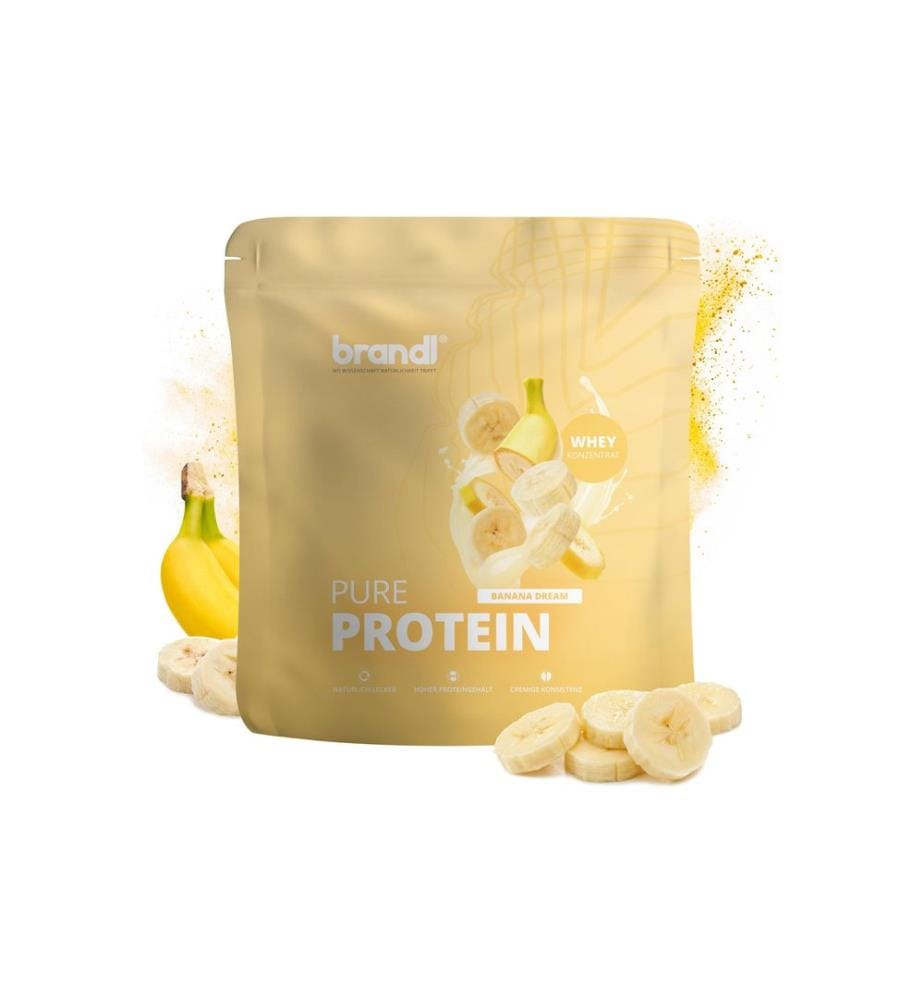 Brandl-Nutrition - Poudre Pure Protein 2.0 Whey Banane 1000 g