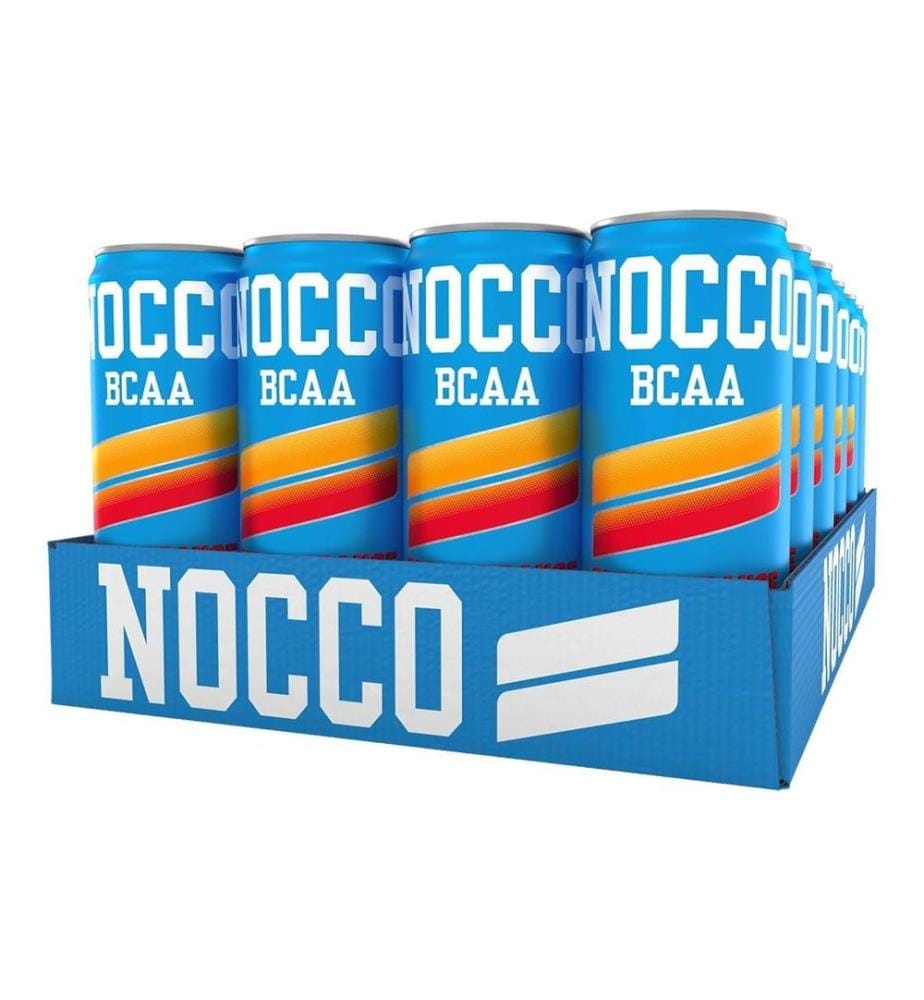 NOCCO - Boisson BCAA Blood Orange Del Sol 24 x 0.33 l