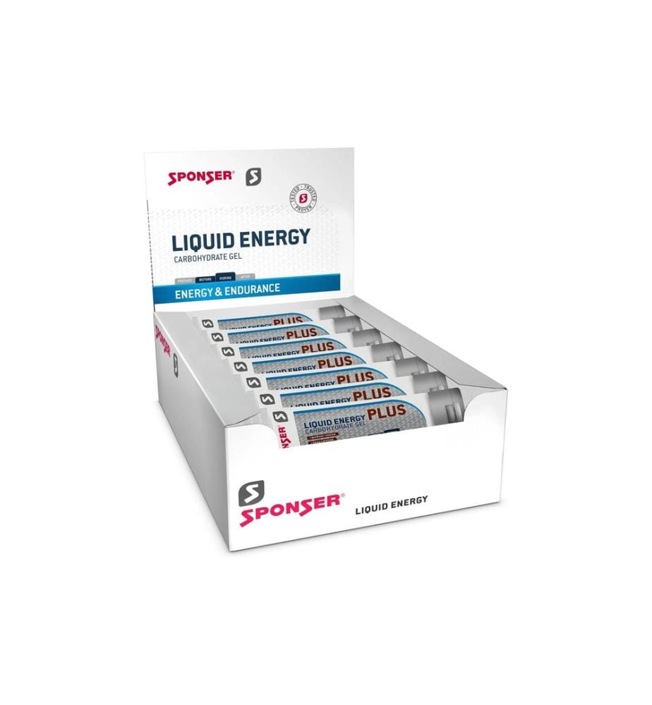 Sponser Nourriture sous forme de gel Liquid Energy Plus Cola-Lemon 18 x 70g