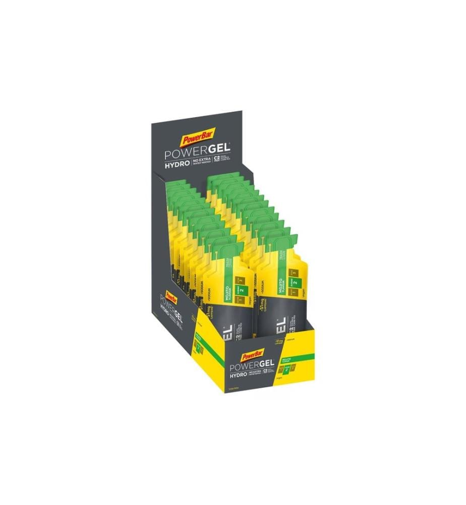 PowerBar - Nourriture sous forme de gel PowerGel Hydro, Mojito, 24 x 67 ml