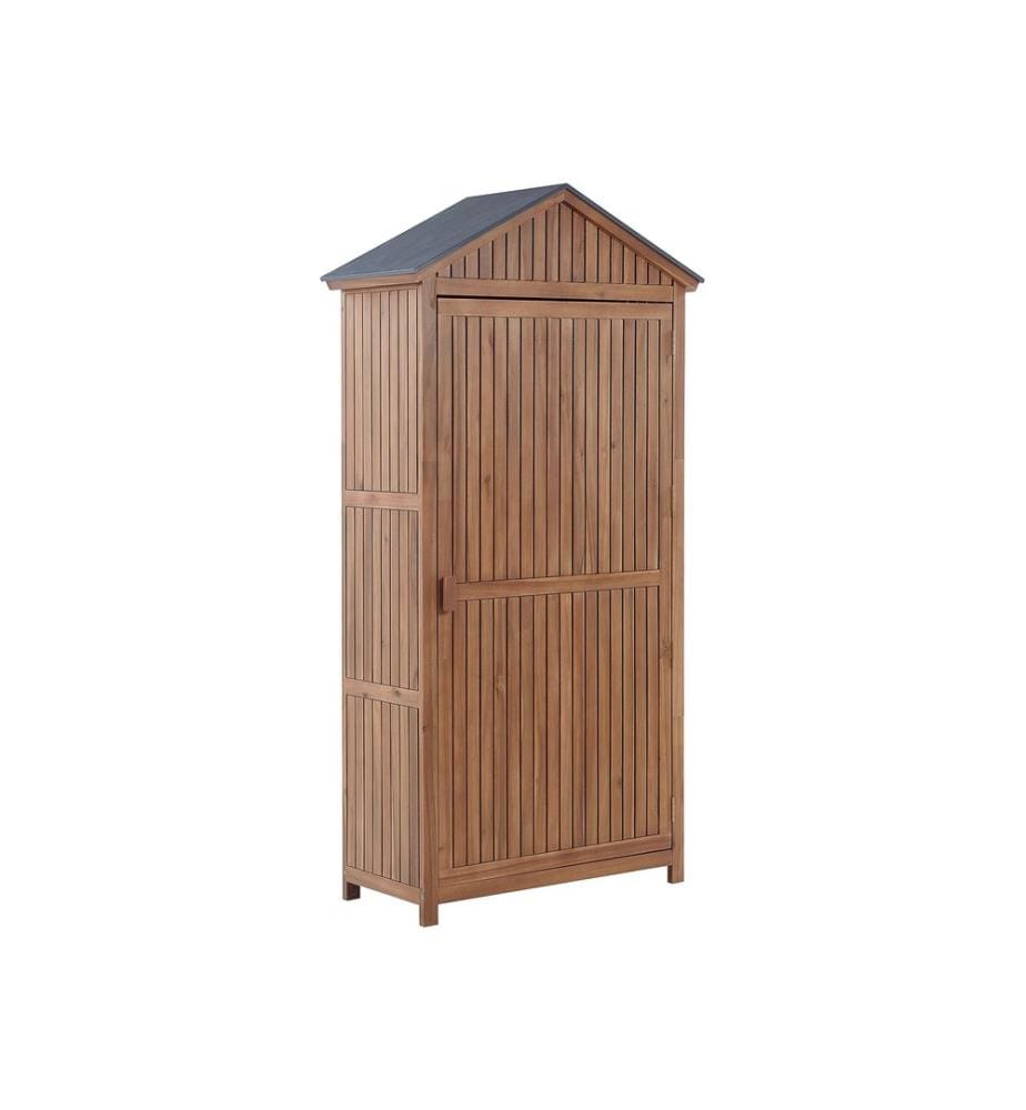 Armoire de jardin SAVOCA Acacia 100 cm 40 cm Marron