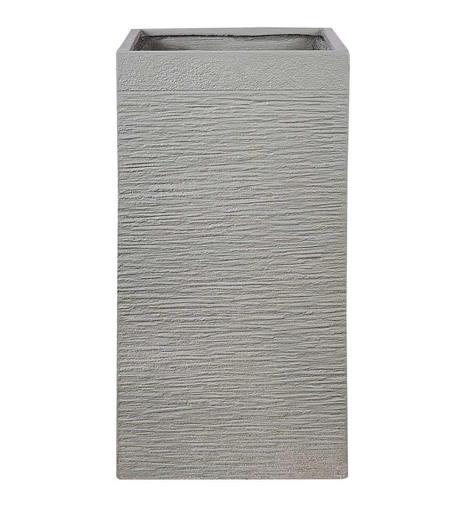 Cache-pot DION 40 cm Gris clair