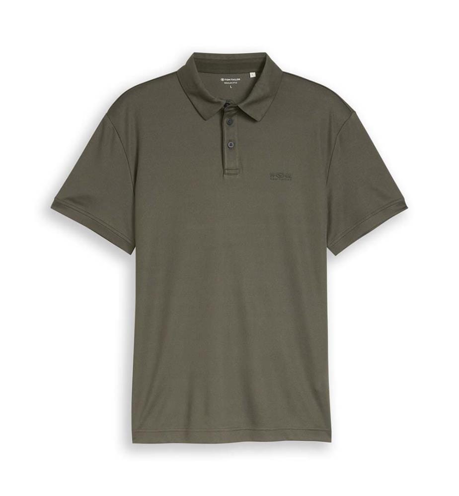 Polo avec logo imprimé - Deep Leaf Green Two Tone