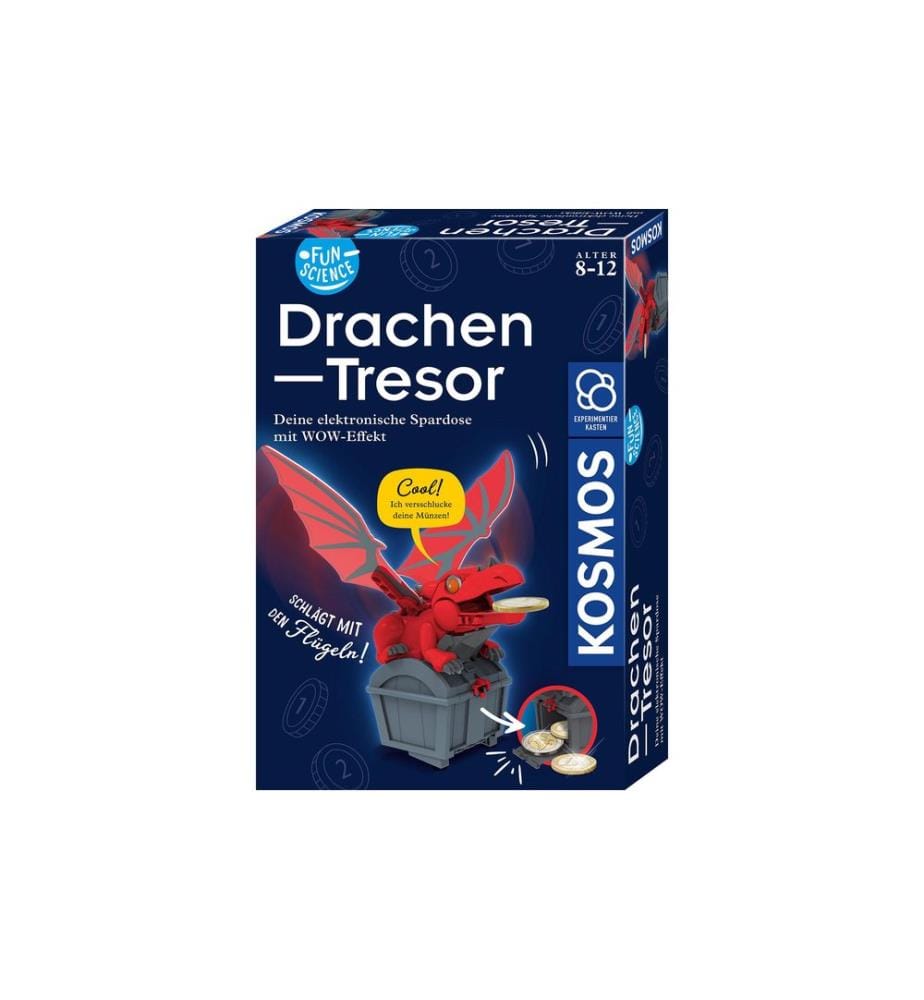 KOSMOS - Boîtes dexpérimentation Fun Science Coffre-fort de dragon