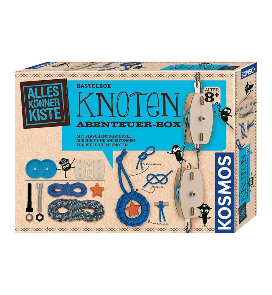 KOSMOS - Boîte de bricolage Knoten Abenteuer-Box