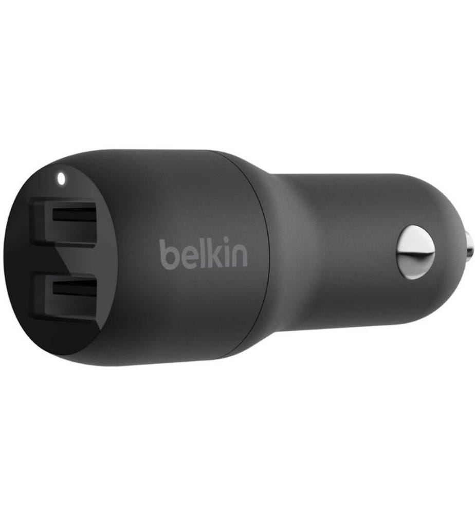 BELKIN - Chargeur de voiture Boost Charge 2-Port USB-A 24W