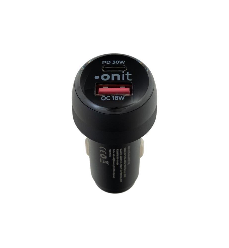 ONIT - Chargeur de voiture Dual 48 W PD