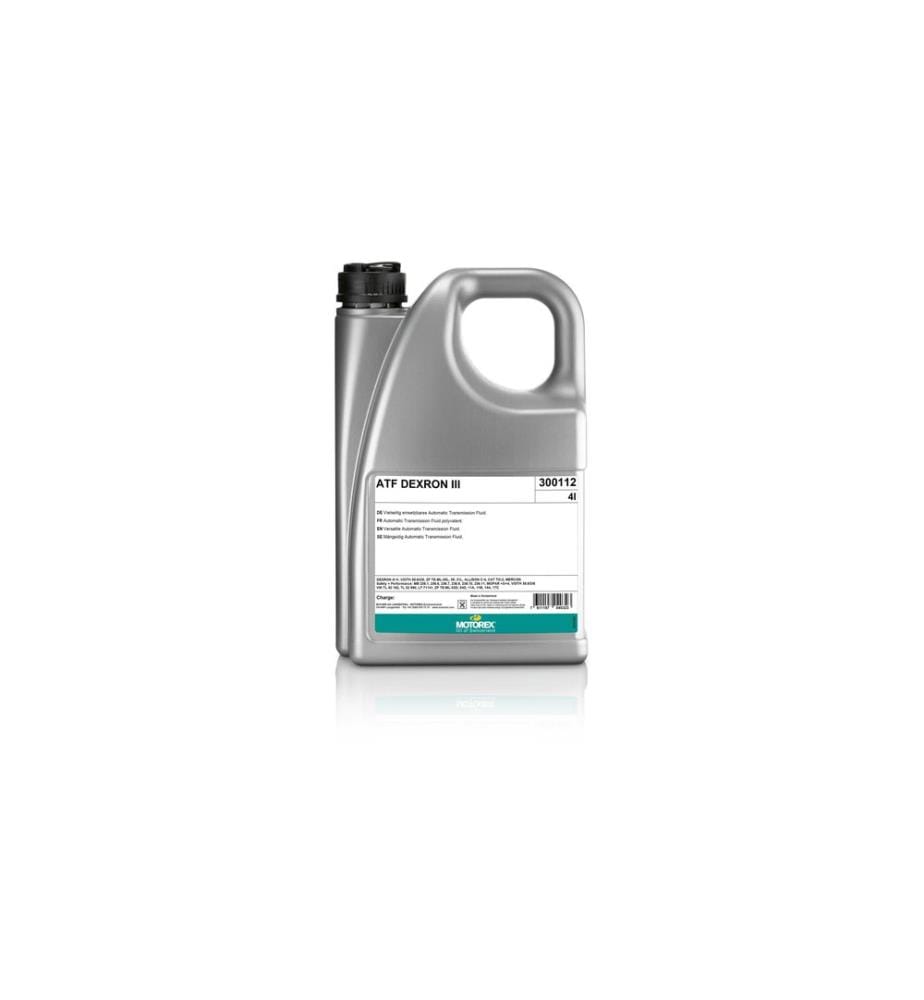 Motorex - Huile pour boîte de vitesses ATF DEXRON III, 4 l