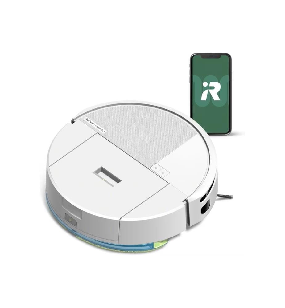 Robot Aspirateur et Laveur Roomba 205 DustCompactor Combo - Blanc