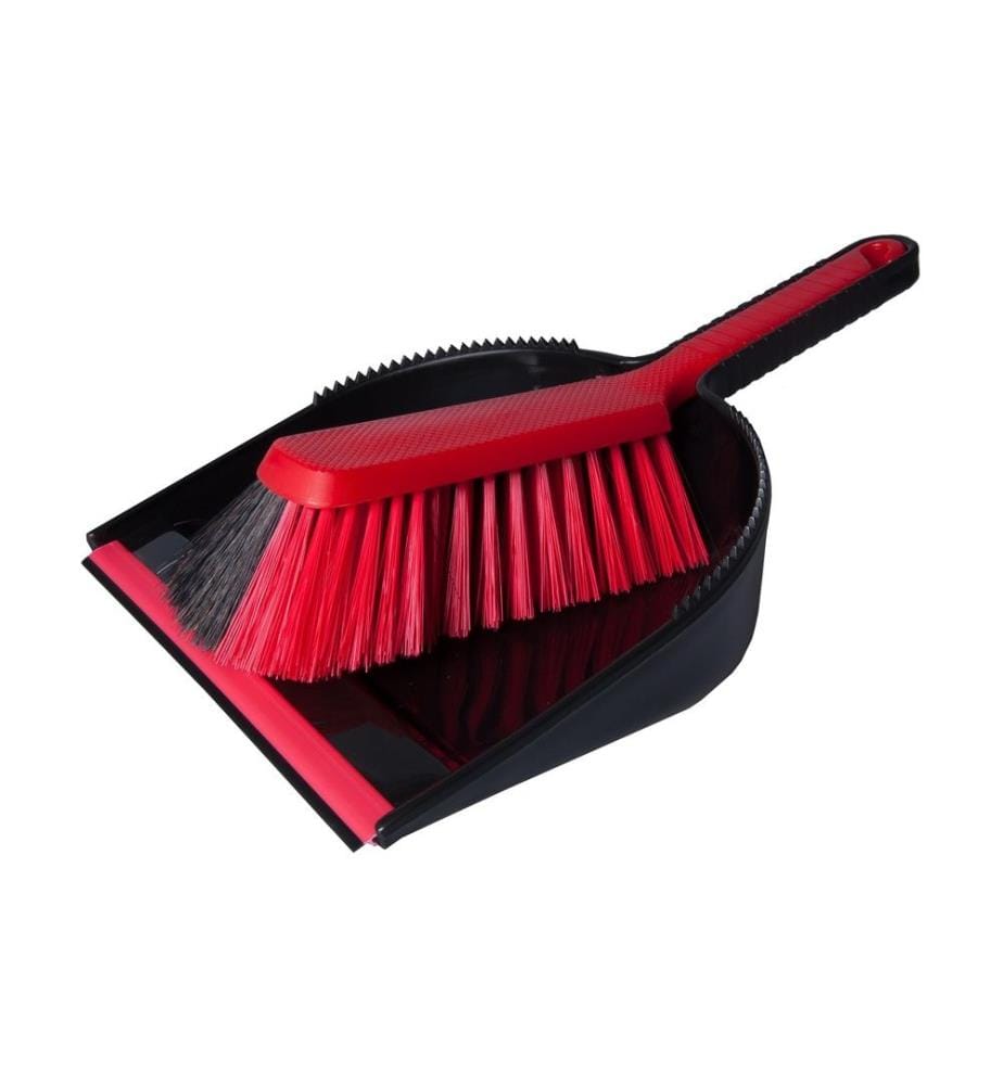Garniture de balayage Heavy duty Rouge/Noir