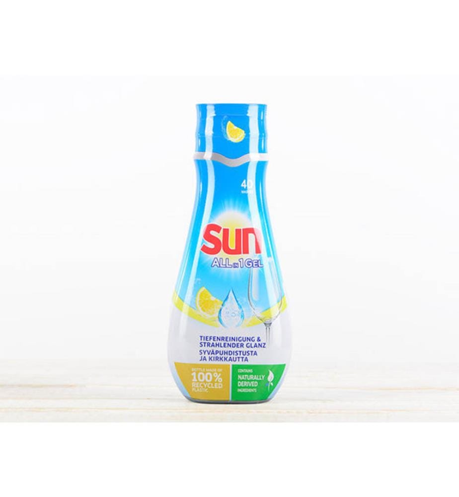 Lot de 3 Liquides de Rinçage Lave-Vaisselle All-in-1 Complete Gel Lemon - 700 ml