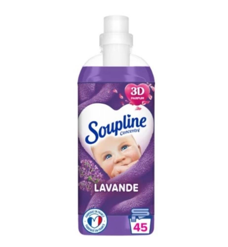 Lot de 12 Assouplissants 1L Lavande - 45 Lavages