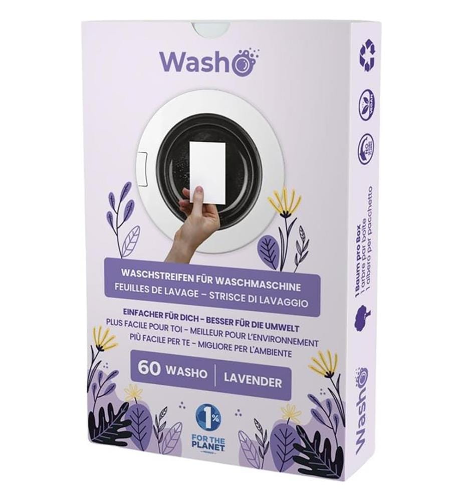 Lot de 3 Bandes de lavage Lavender, 60 Pièces