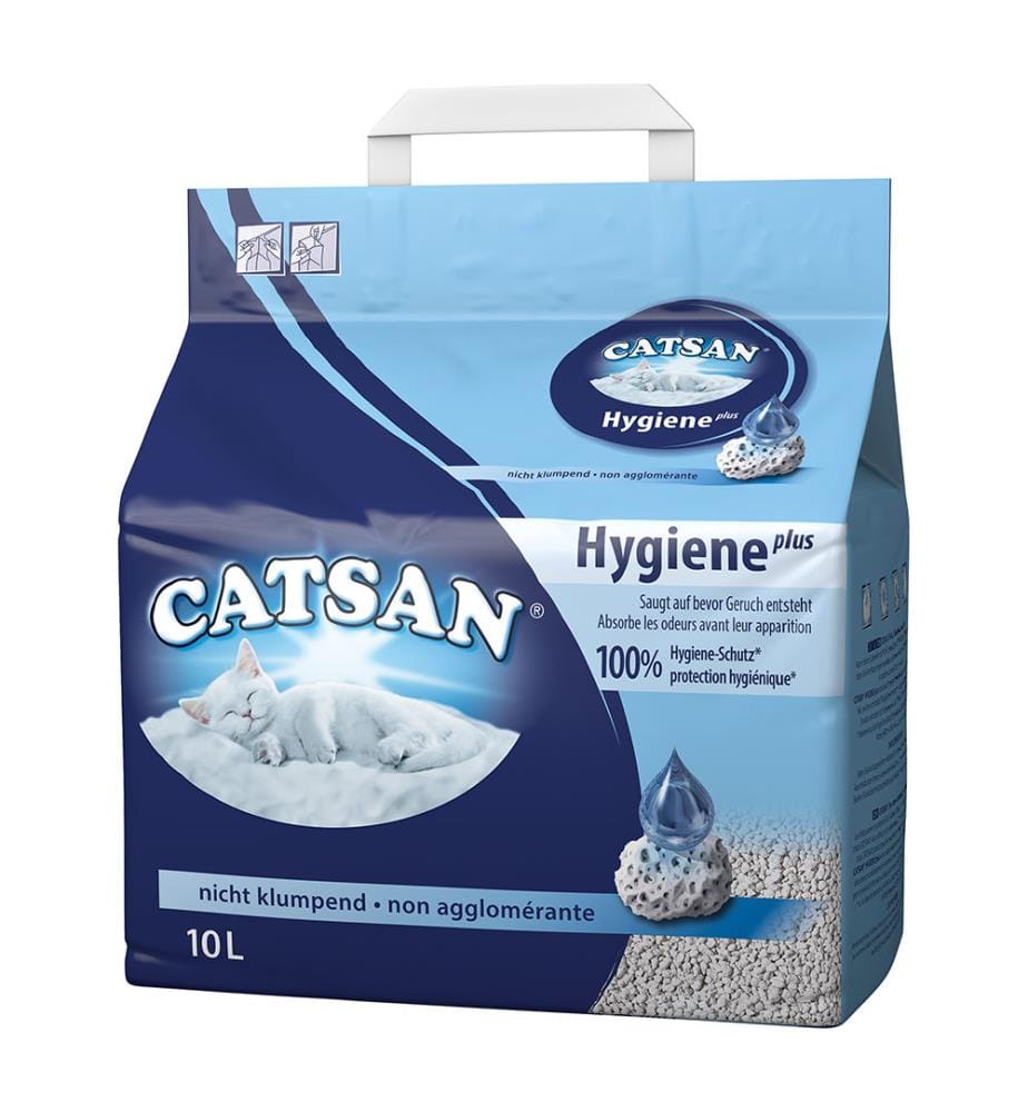 Litière Catsan Hygiene Plus - 10 L