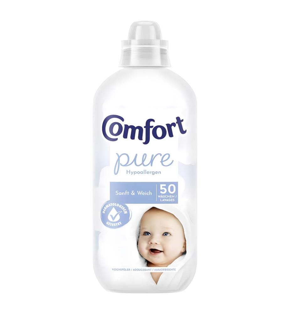 Lot de 8 Assouplissant Comfort Concentré Pure - 50 Lavages