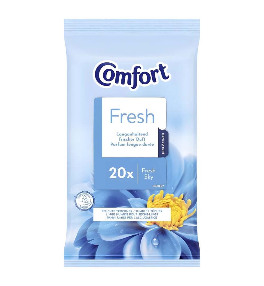 9X Lingettes Tumbler Fresh Explosion 20 lingettes