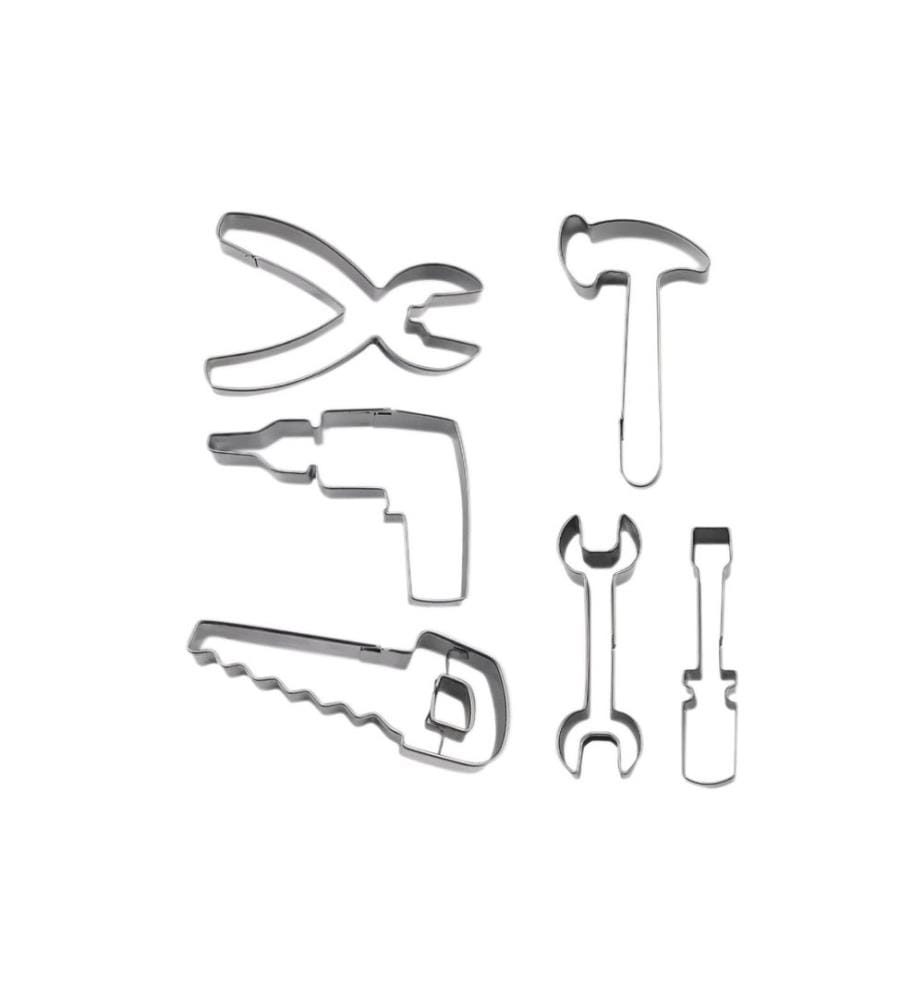 Städter - Emporte-pièce pour biscuits Dans l'atelier Outil, Set de 6 pièces