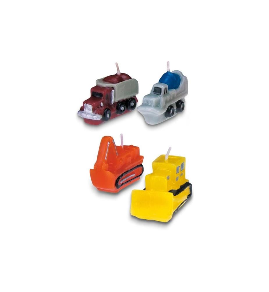 Städter - Bougie Véhicules de chantier 4 Pièce/s