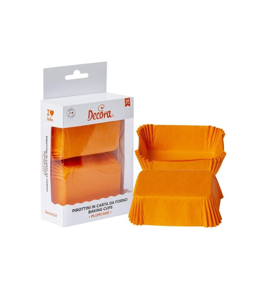 DECORA - Mini moule à gâteau 1 Pièce/s, Orange