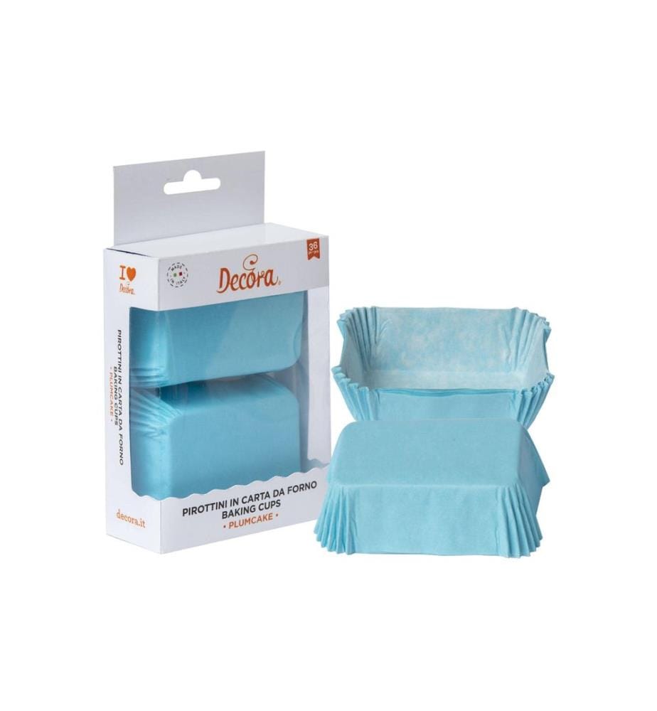 DECORA - Mini moule à gâteau 36 Pièce/s, bleu clair