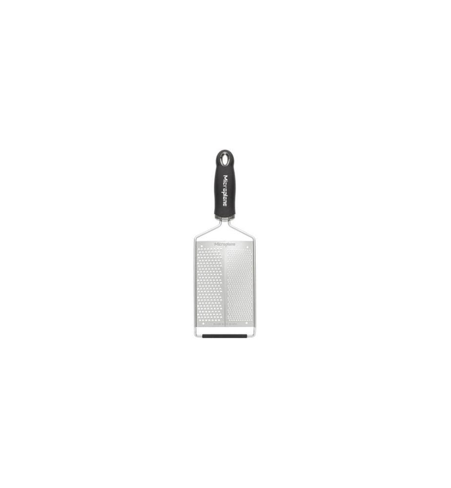 Microplane - Râpe double Gourmet, gros/fin Noir