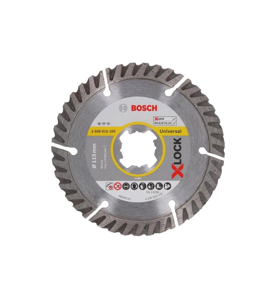 BOSCH - Professional Disque à tronçonner X-LOCK Standard Universal 115 mm