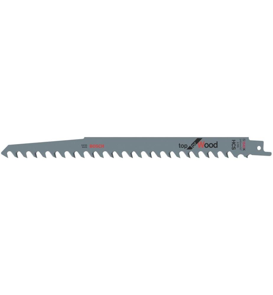 BOSCH - Professional Lame de scie sabre S 1542 K Top for Wood, 25 pièces