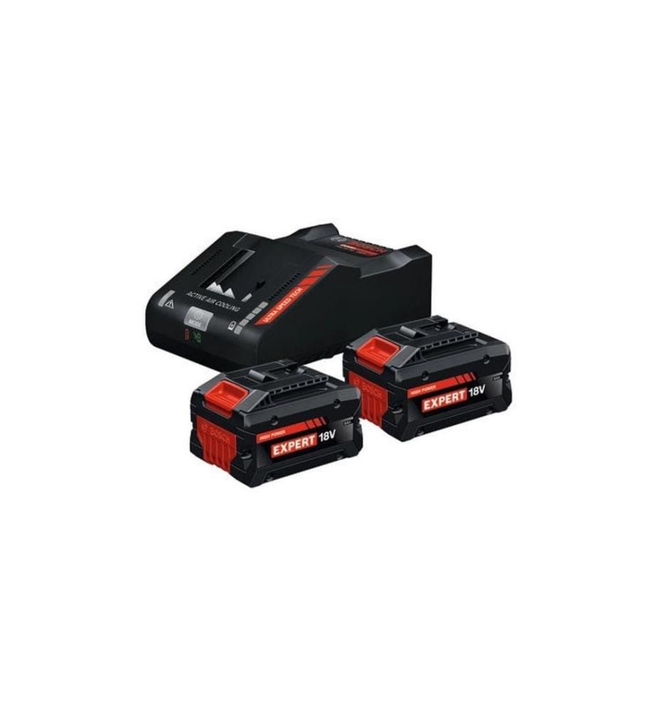 BOSCH - Professional Kit de démarrage pour batterie 2x EXP 18 V 8.0 Ah + GAL 12 V/18 V-80