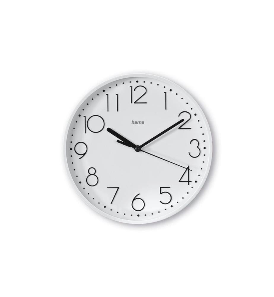 HAMA - Horloge murale Salina Ø 22 cm, Blanc