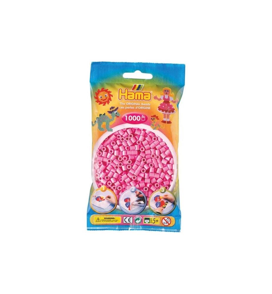 HAMA - Perles à repasser 1000 pcs. pastel Rose