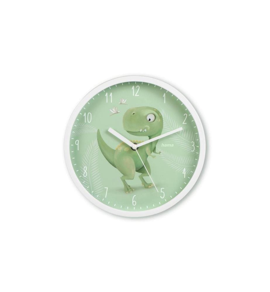 HAMA - Horloge murale Cebu Ø 25 cm, Vert/Blanc