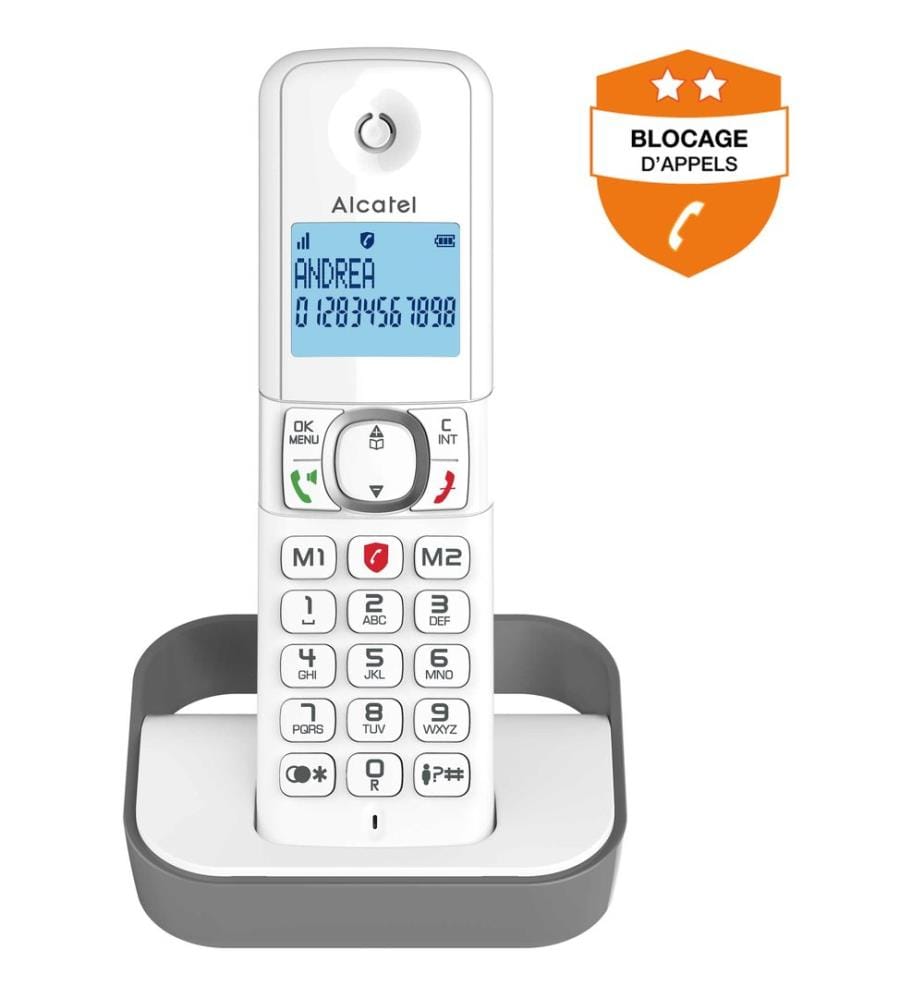 Sans fil ALCATEL - Modèle : F860GREY