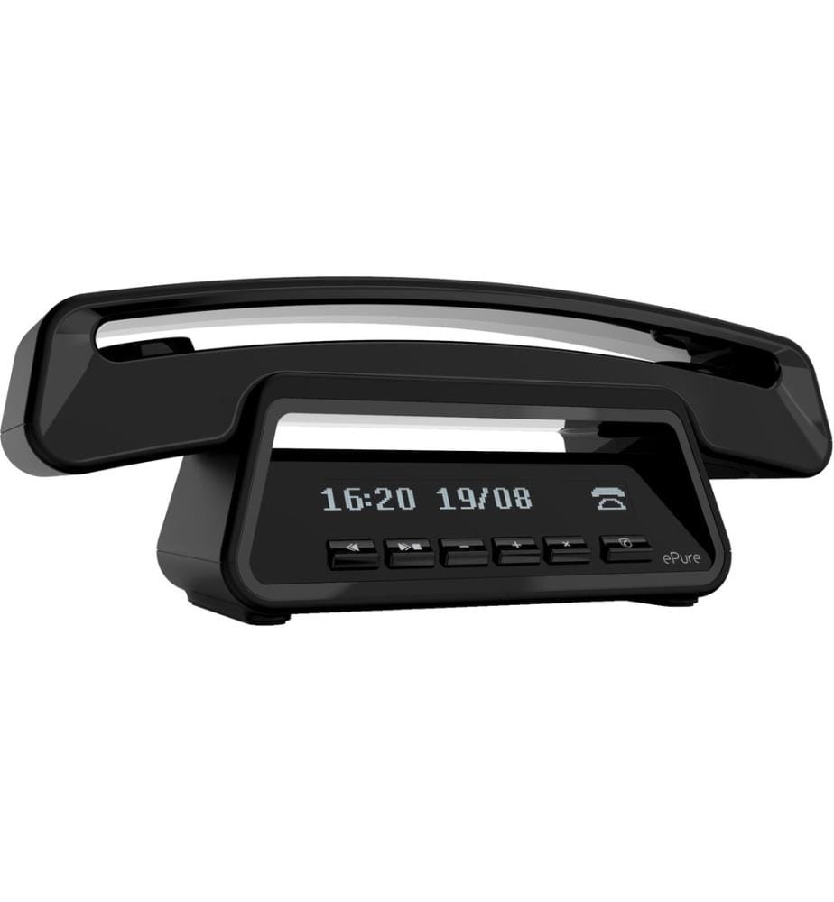 Téléphone répondeur sans fil ALCATEL - Modèle : EPUREPREMIUMNOIR