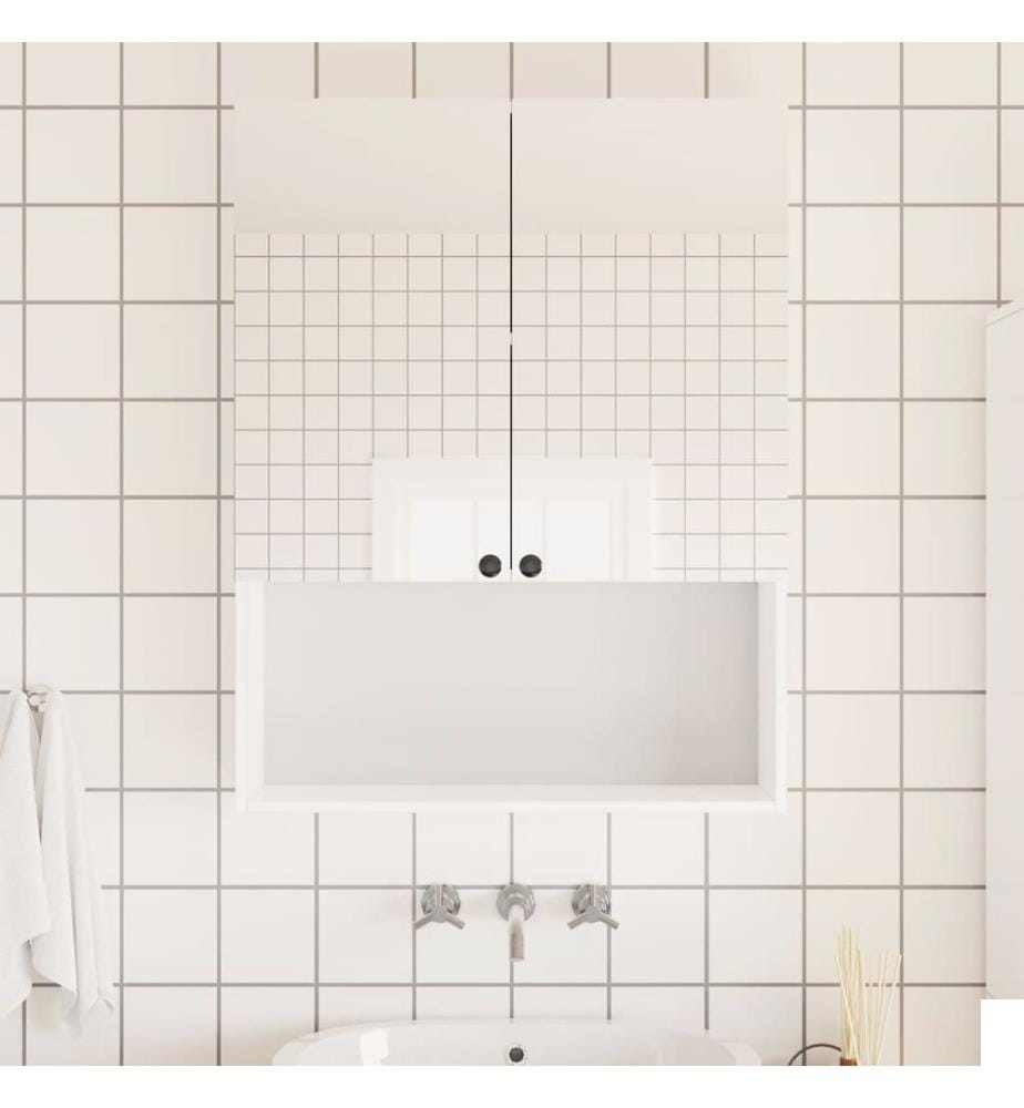 Films de miroir 2 pcs auto-adhésive 90x150 cm PET