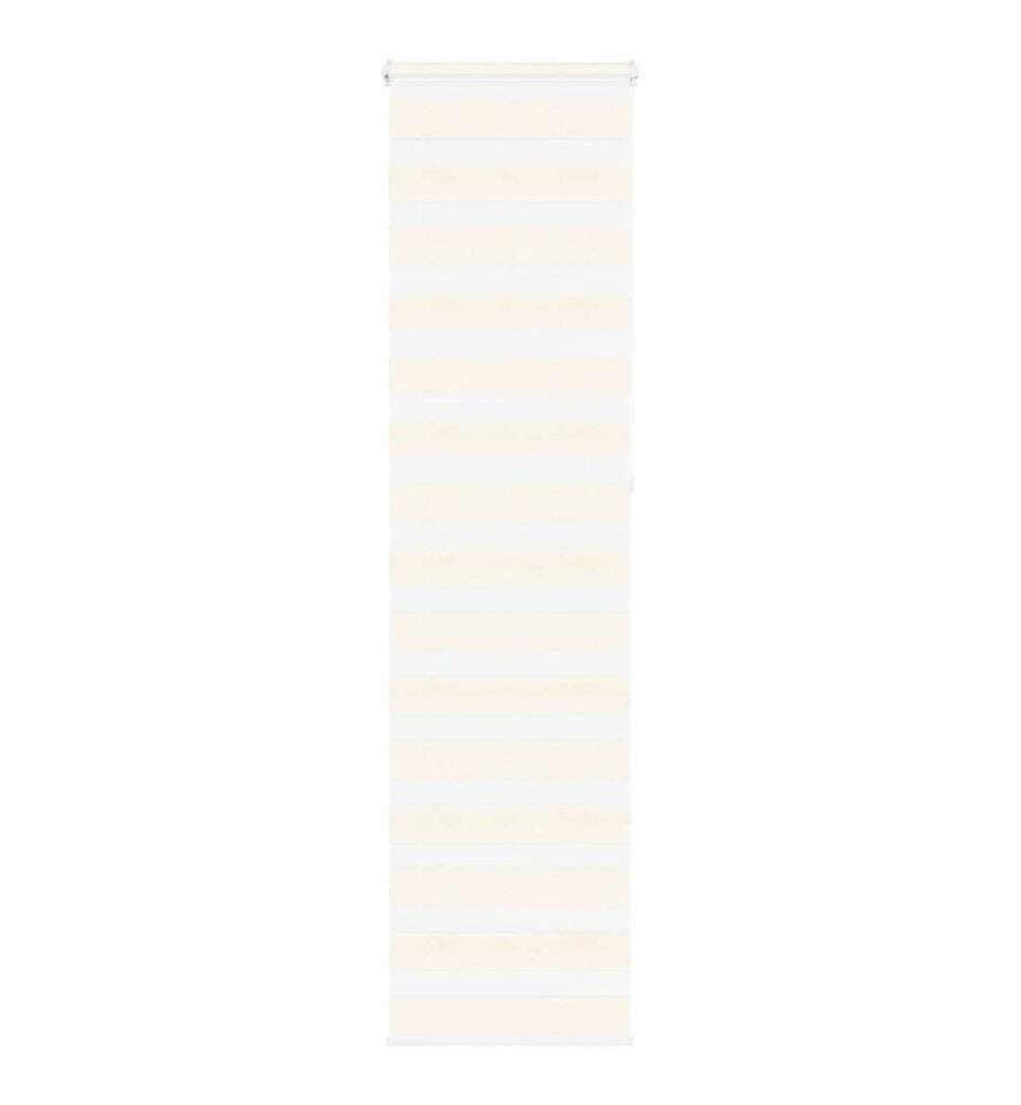 Store zèbre beige marbré largeur du tissu 50,9 cm polyester