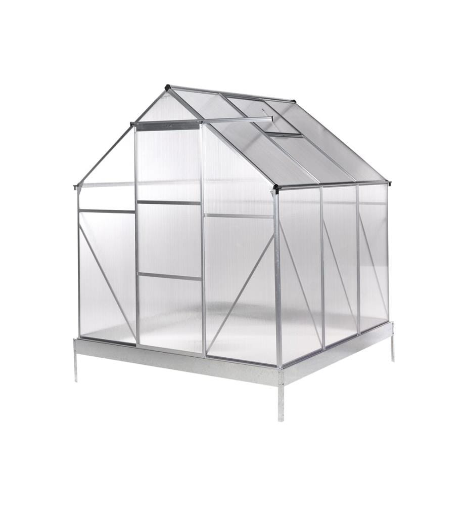 Serre de jardin APULIA Argenté 190 cm