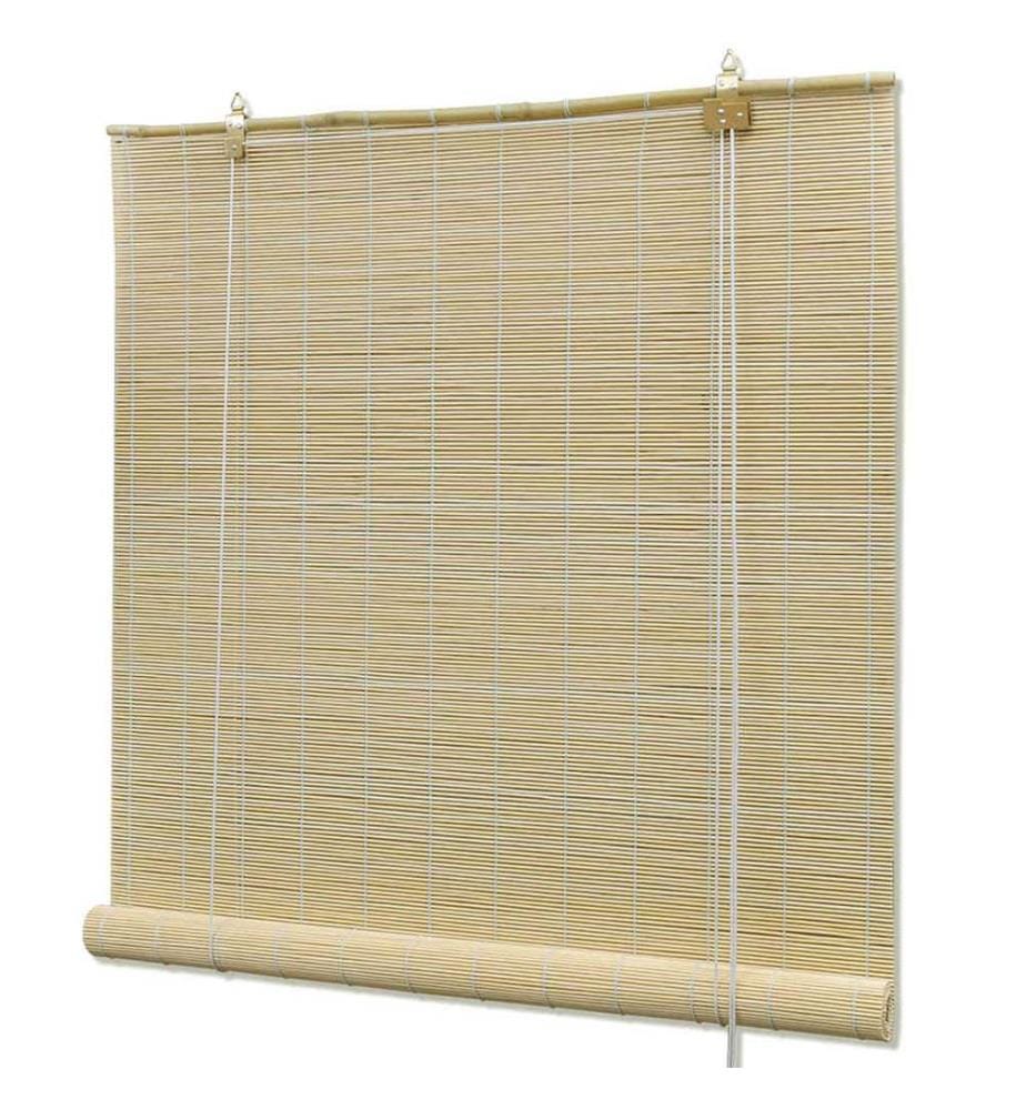 Store à rouleau Bambou naturel 80x160 cm