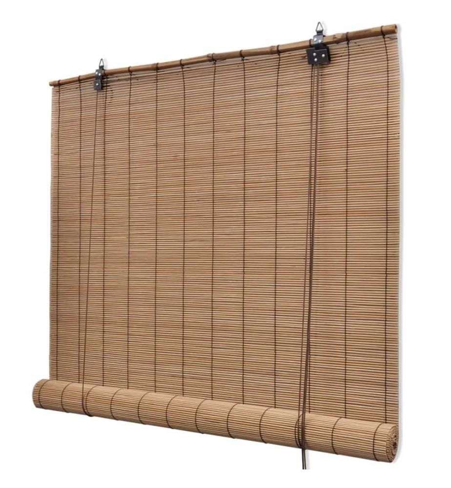 Store roulant Bambou Marron 100x160 cm