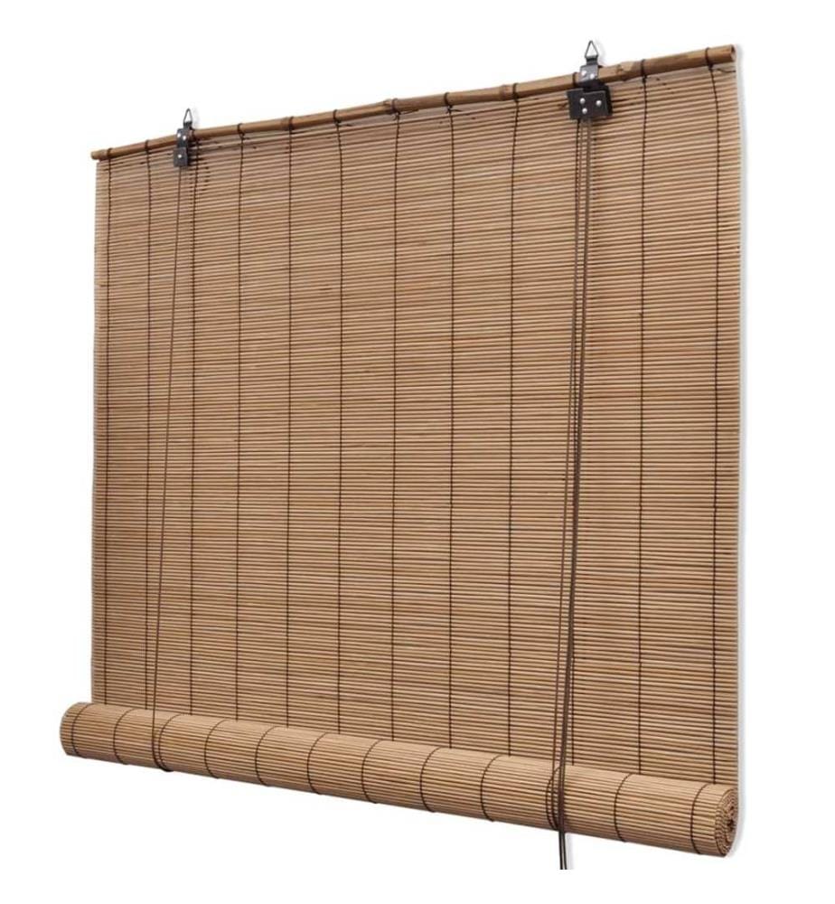 Store roulant Bambou Marron 120x160 cm
