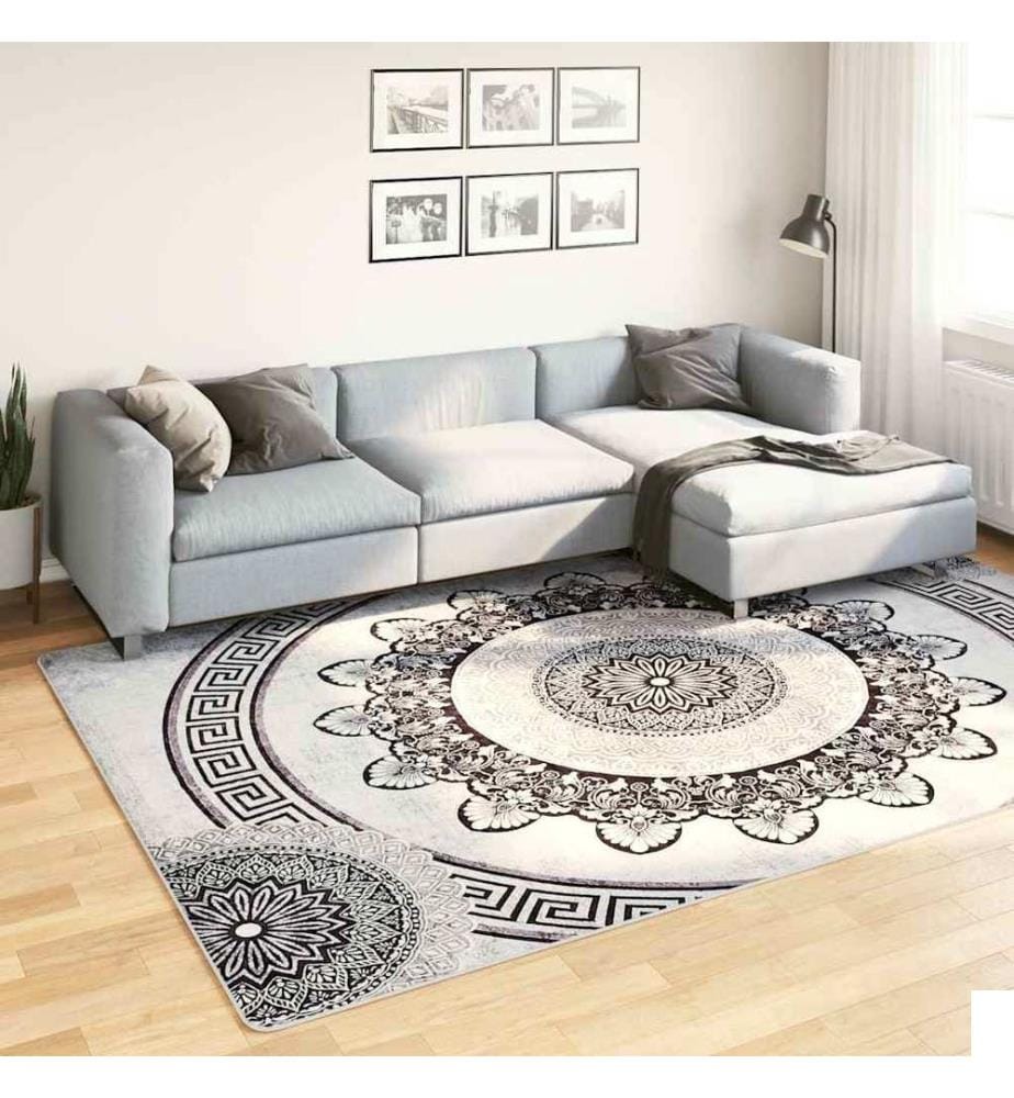 Tapis lavable antidérapant 190x300 cm multicolore