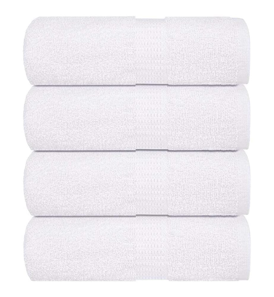 Serviettes d'invité FROGN 4 pcs blanc 30x50 cm 360 g/m²