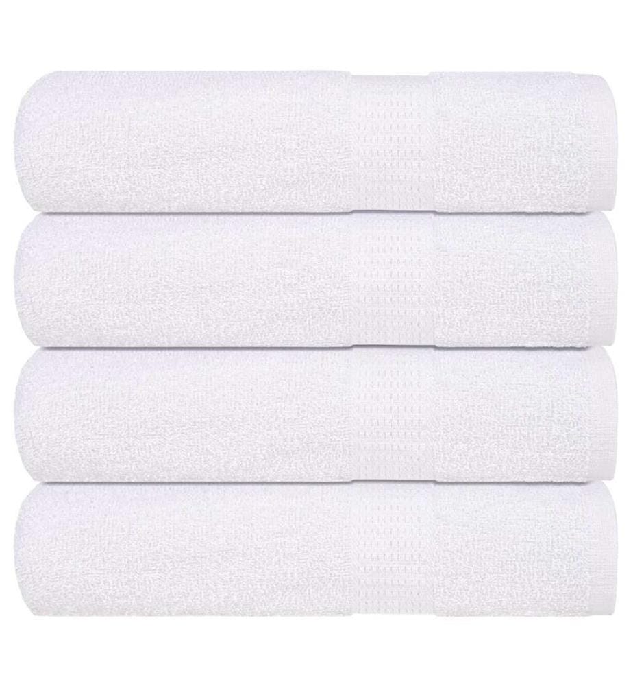 Serviettes de douche FROGN 4 pcs blanc 70x140 cm 360 g/m²
