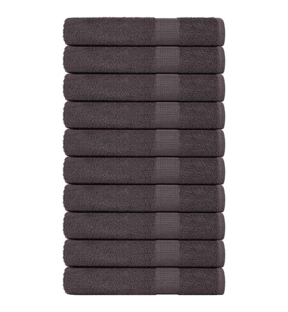Serviettes FROGN 10 pcs anthracite 100x200 cm 360 g/m²