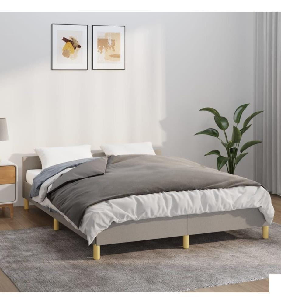 Couverture lestée avec housse Gris 152x203 cm 11 kg Tissu