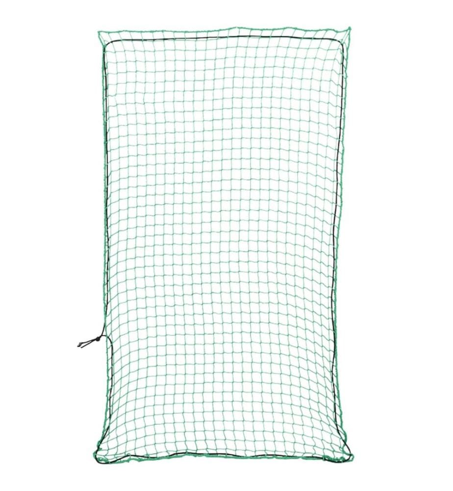 Filet pour remorque avec corde élastique vert 2,1x1,25 m PP