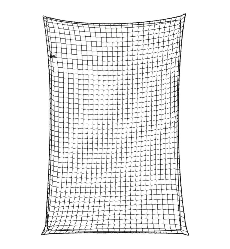 Filet pour remorque avec corde élastique noir 3x2 m PP