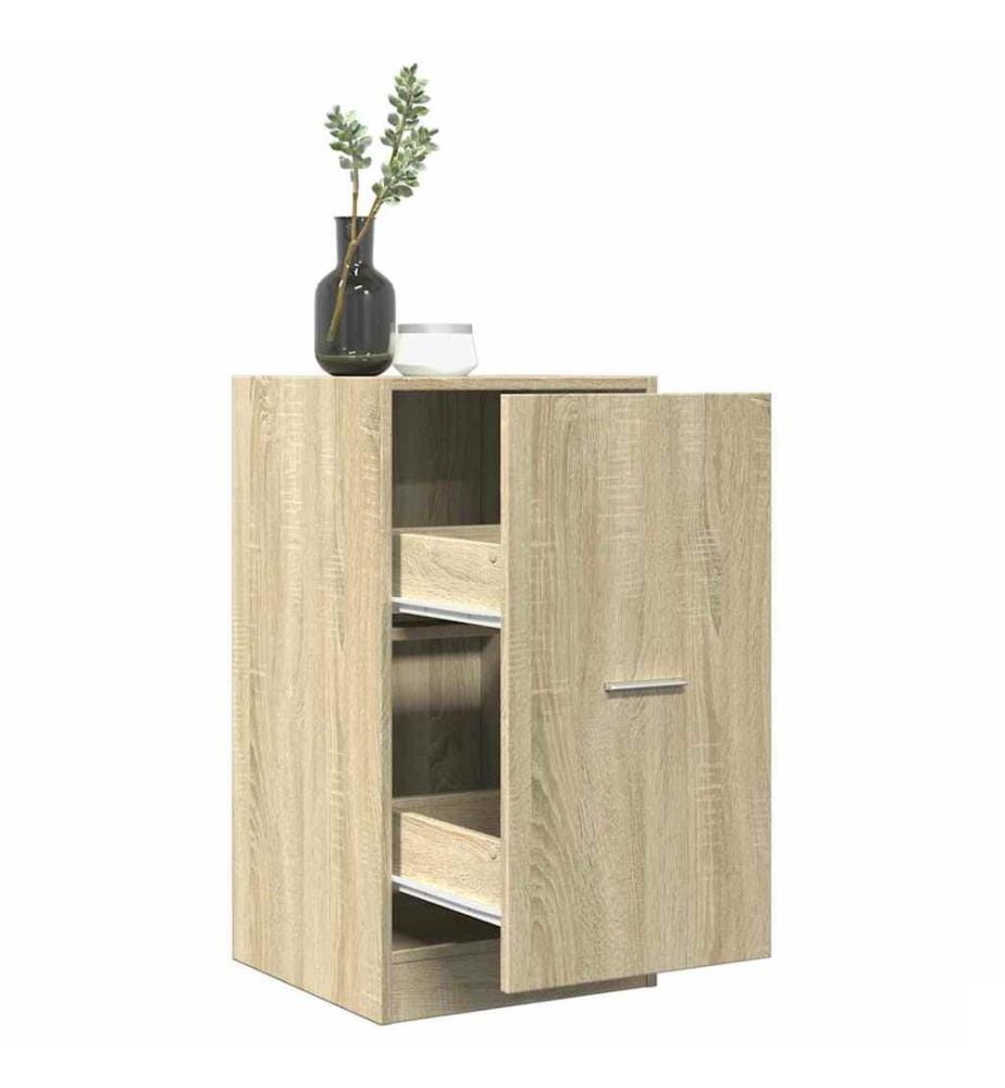 Armoire d'apothicaire chêne sonoma 40x41x77,5cm bois ingénierie